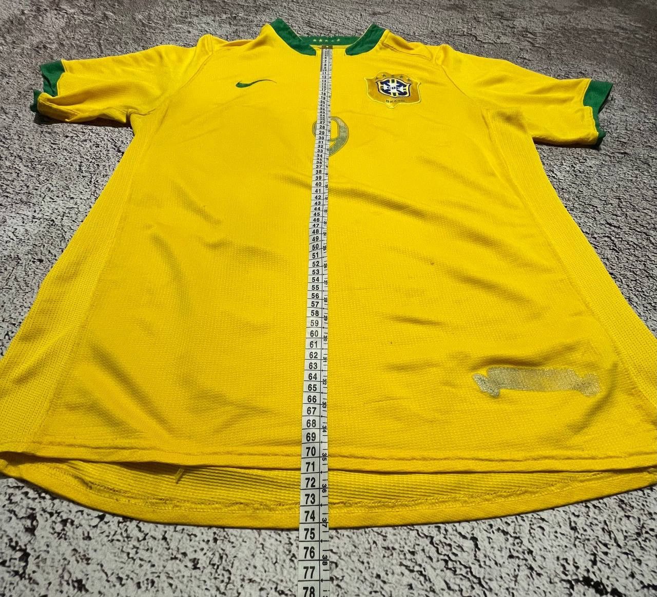 Nike × Vintage 2006 Ronaldo Brazil Match worn Shirt Jersey No. 9 Size M Size US M / EU 48-50 / 2 - 13 Thumbnail