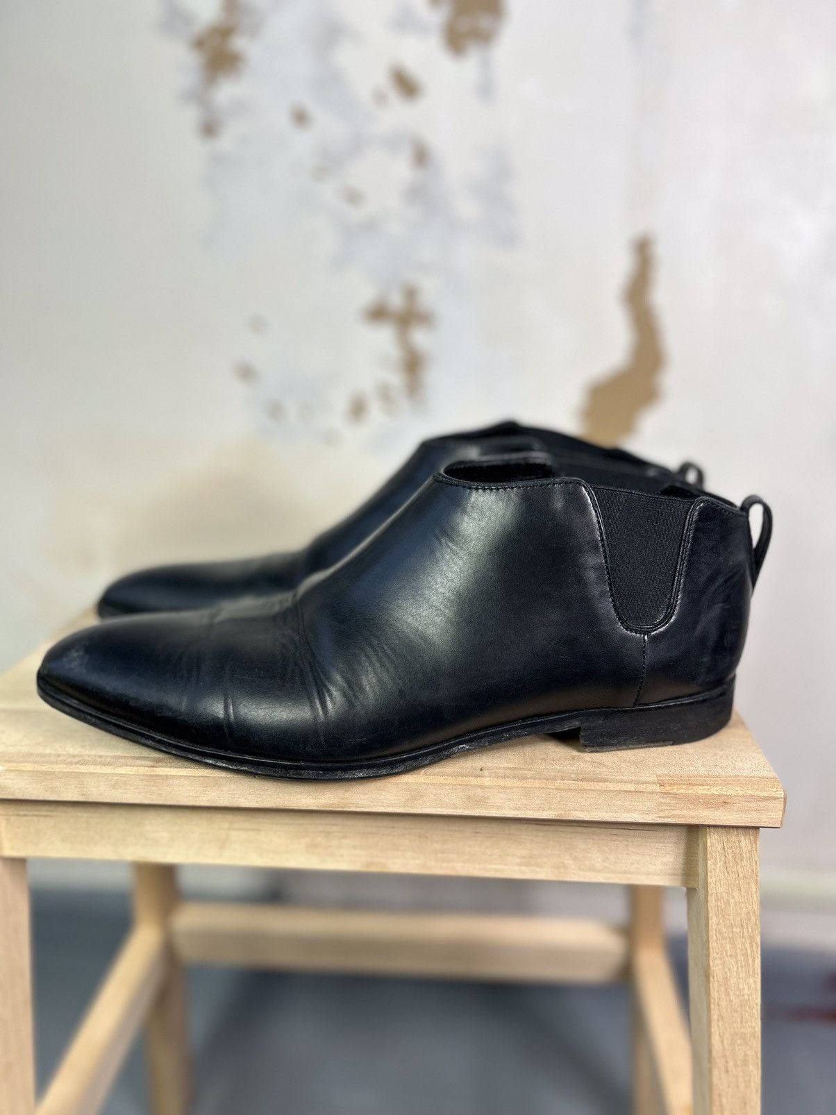 Z Zegna zegna boot leather shoes Size US 9 / EU 42 - 3 Thumbnail