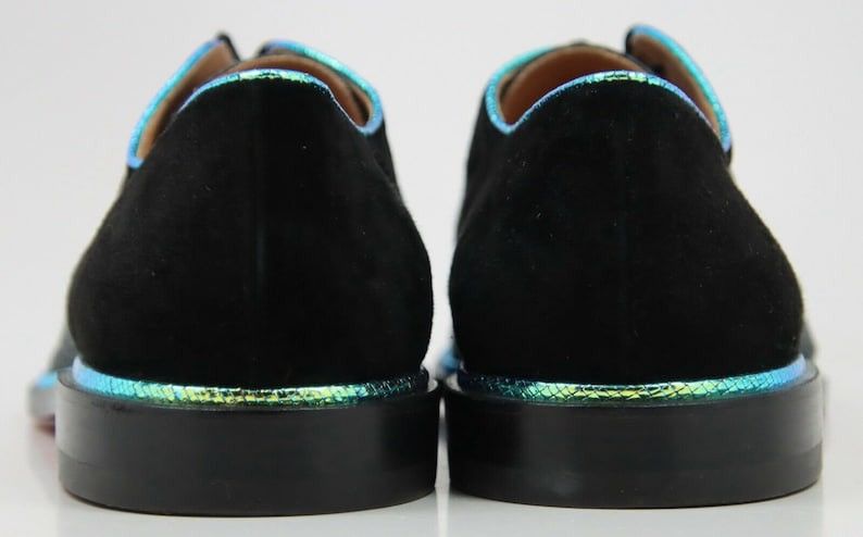 Christian Louboutin Christian Louboutin Limited Edition Reflective Green Oxford Size US 8 / EU 41 - 4 Thumbnail