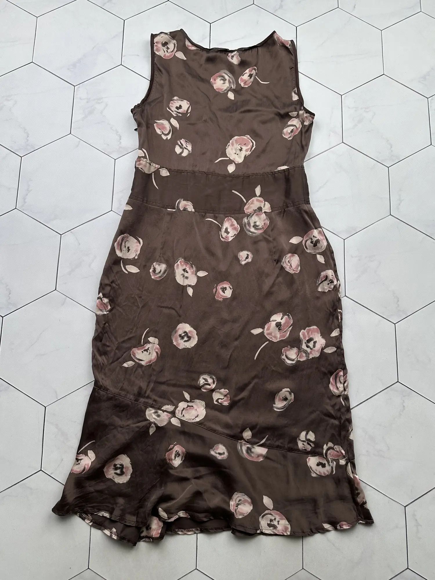 Gerard Darel Gerard Darel Vintage Silk Dress (B183) Size S / US 4 / IT 40 - 6 Thumbnail