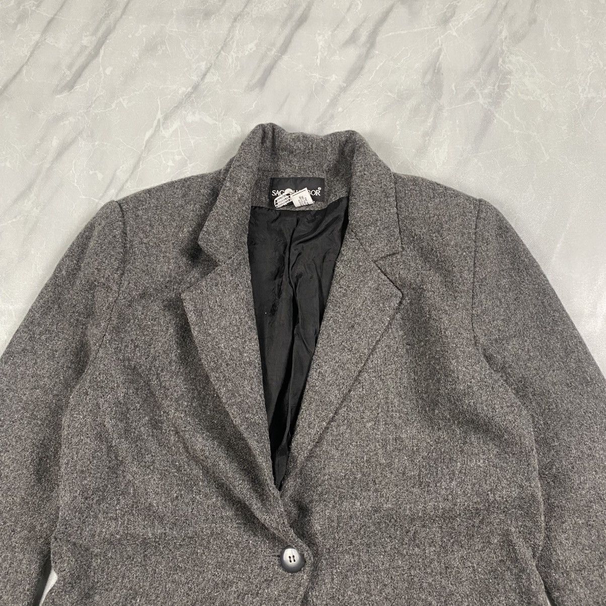 Other Vintage 90s Sag Harbor Wool Blend Blazer Size M / US 6-8 / IT 42-44 - 4 Thumbnail