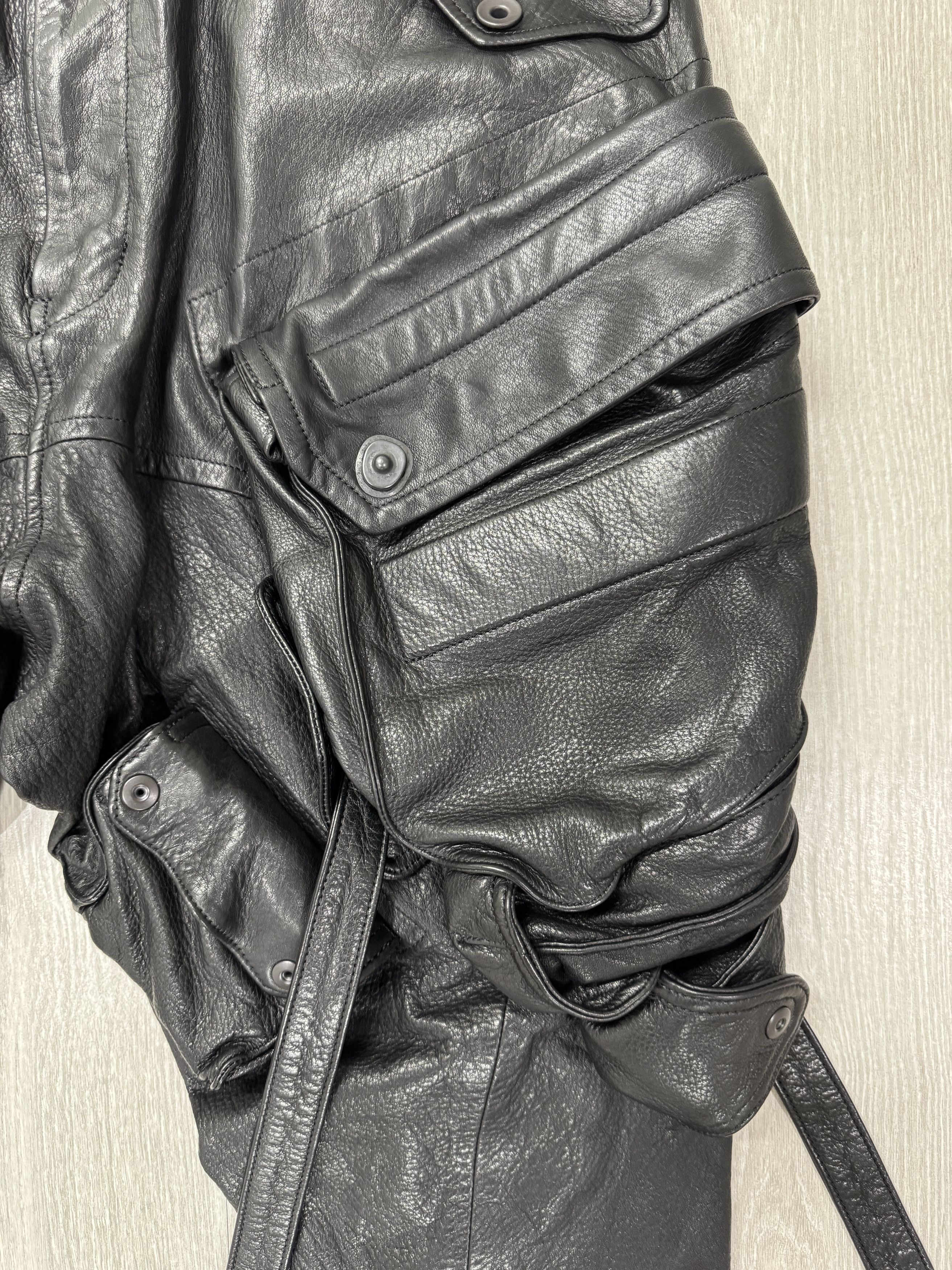 Julius Julius Gasmask Leather pants 3size Size US 32 / EU 48 - 11 Thumbnail