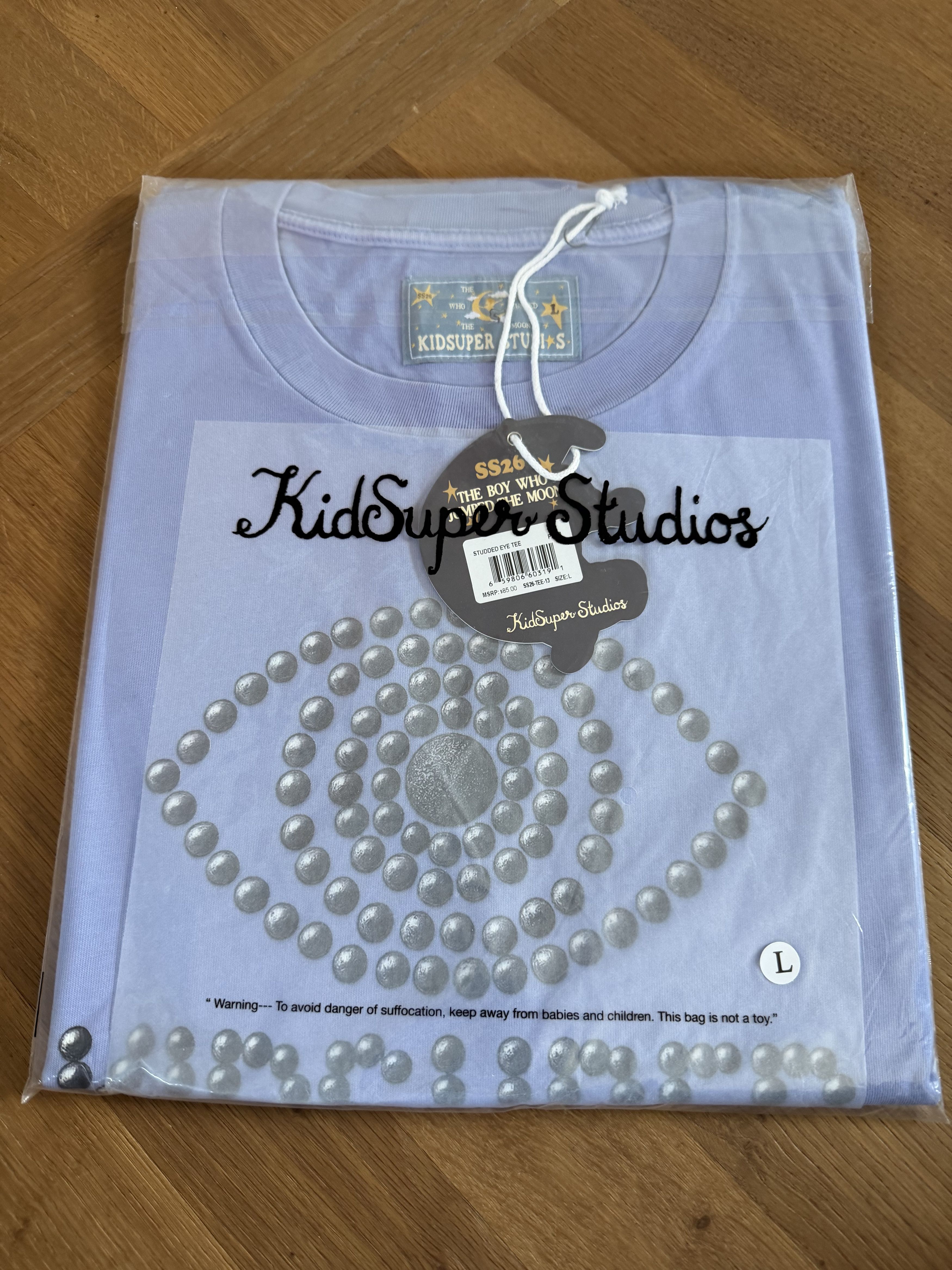 KidSuper KidSuper Studios Studded Eye Tee Size US L / EU 52-54 / 3 - 3 Thumbnail