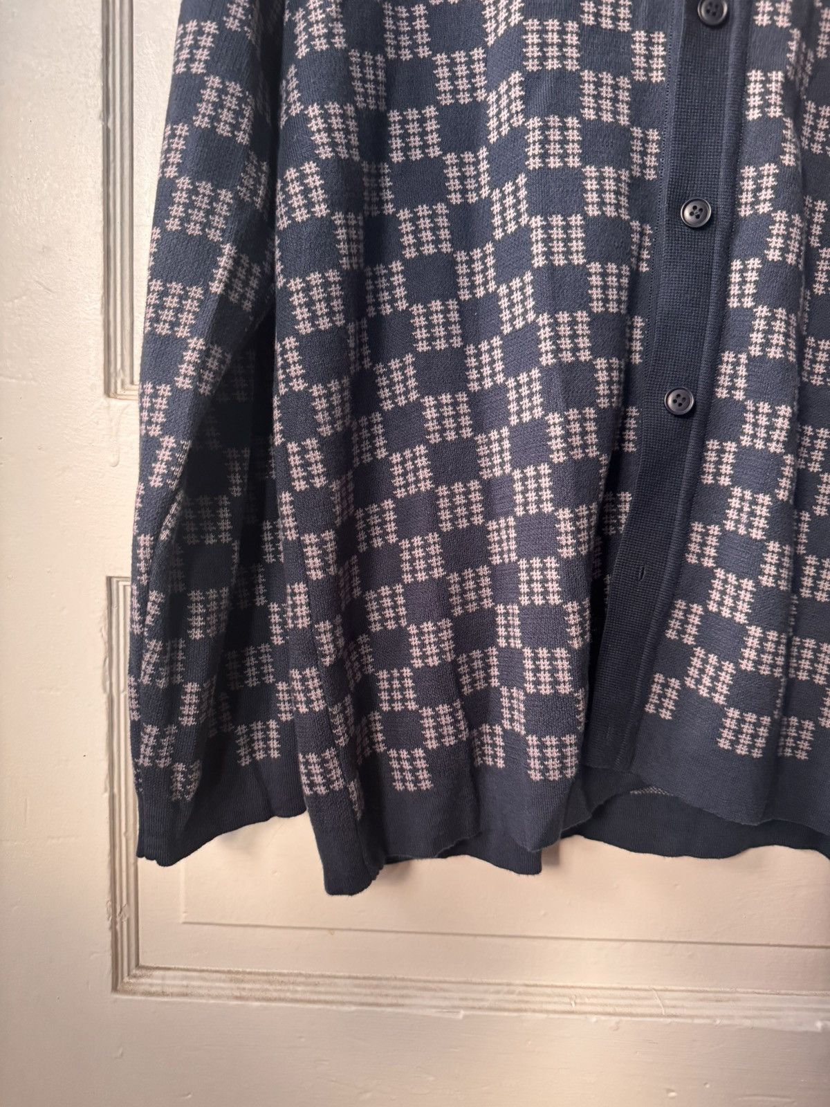 Far Afield Far Afield Checkered Sweater Polo Size US L / EU 52-54 / 3 - 3 Thumbnail
