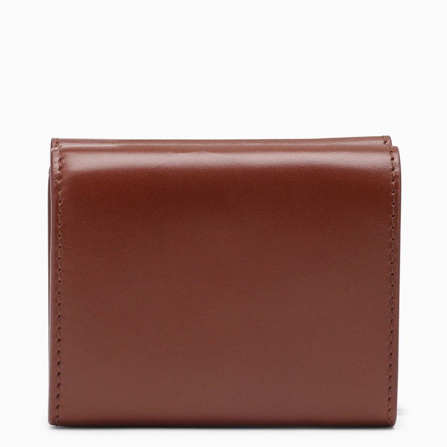 A.P.C. o1d2blof0724 Size : OS / Leather Wallet in Brown Size ONE SIZE - 3 Thumbnail