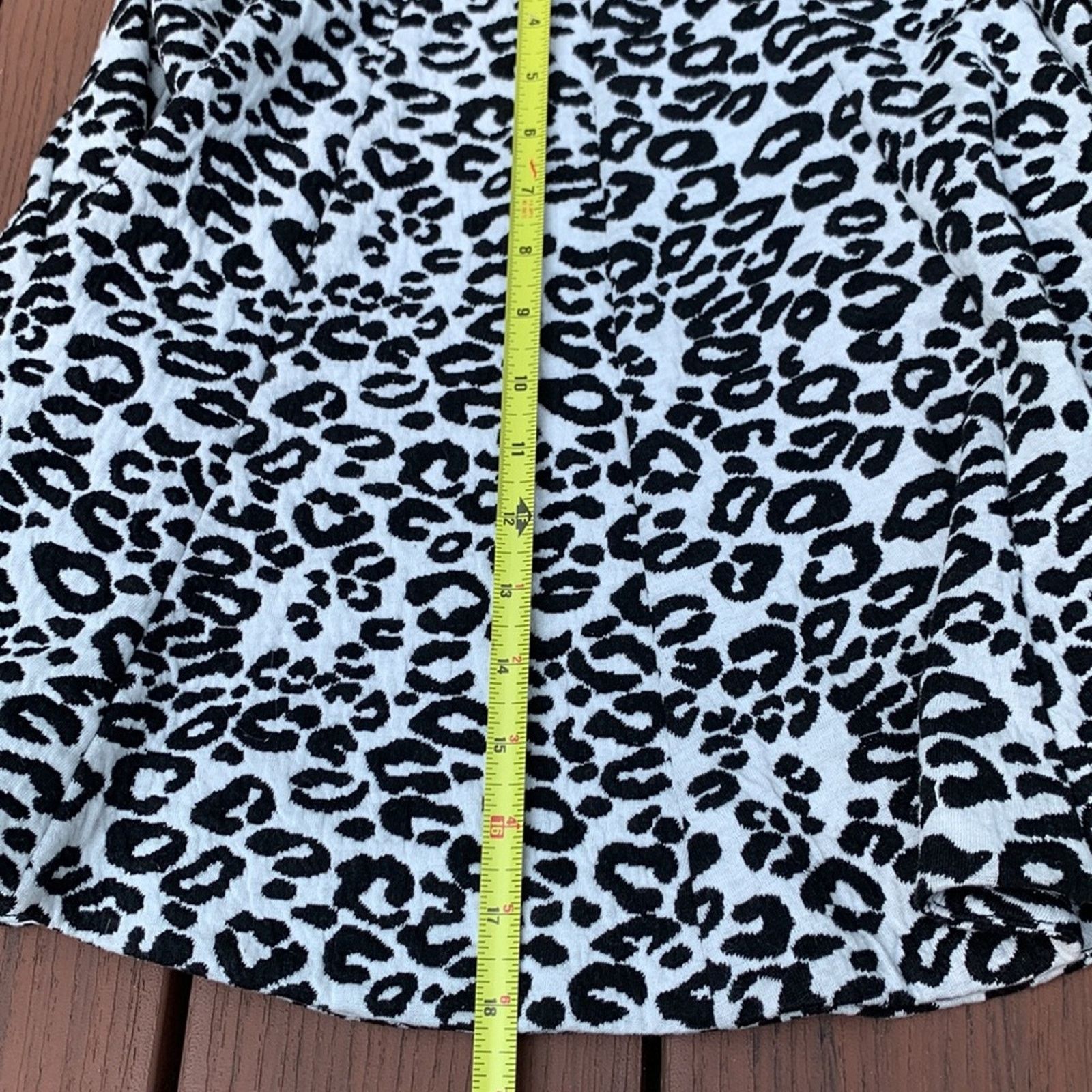Rebecca Taylor Rebecca Taylor skater circle skirt leopard ocelot Size 30" / US 8 / IT 44 - 11 Thumbnail