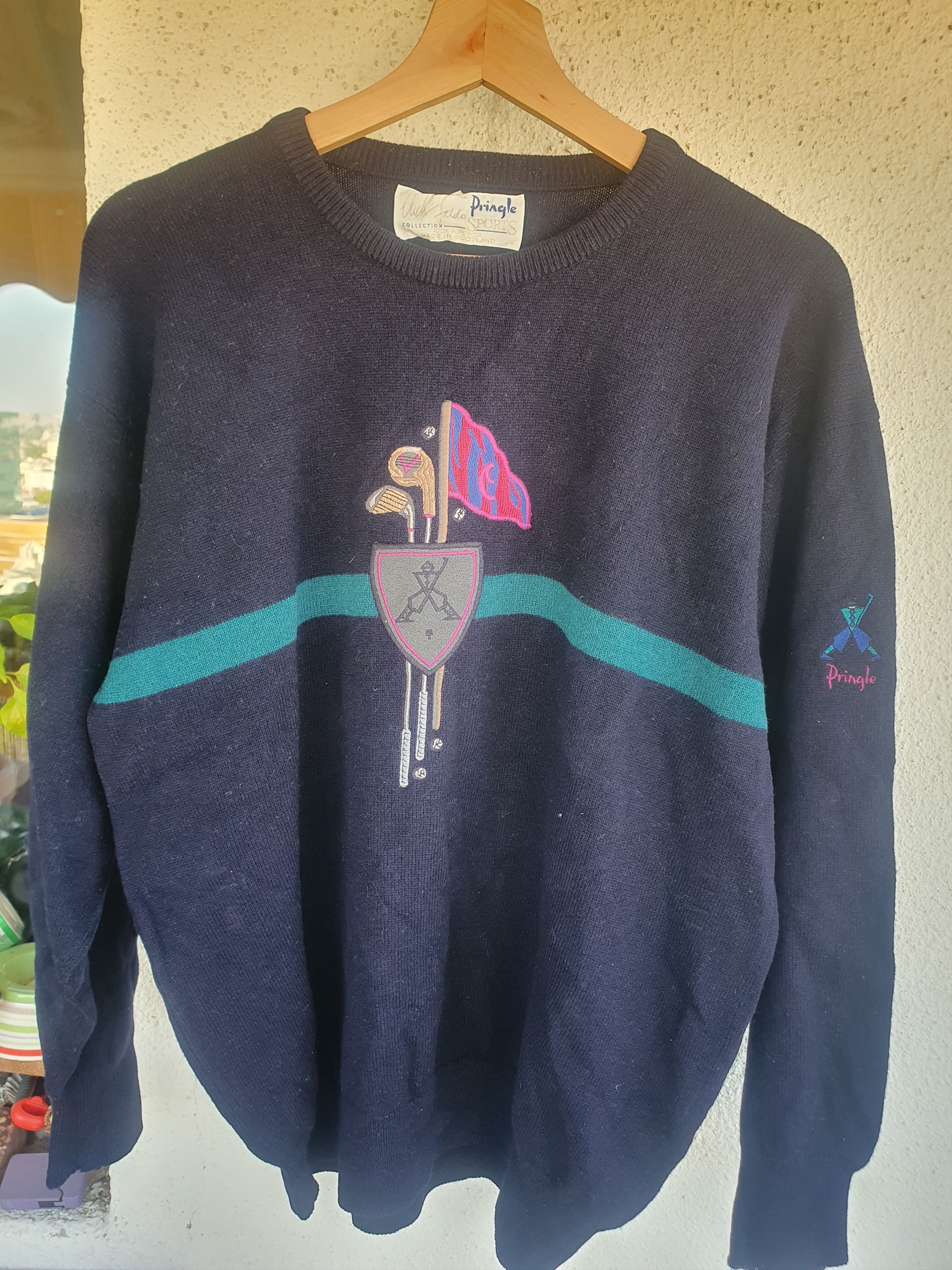 Pringle Of Scotland Pringle Of Scotland Nick Faldo Golf Wool Sweater sz M Size US M / EU 48-50 / 2 - 6 Thumbnail