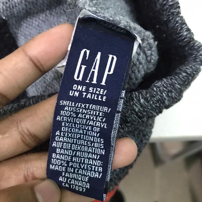 Gap Gap Wool Downhill Stripe Beanie Hat Size ONE SIZE - 6 Thumbnail