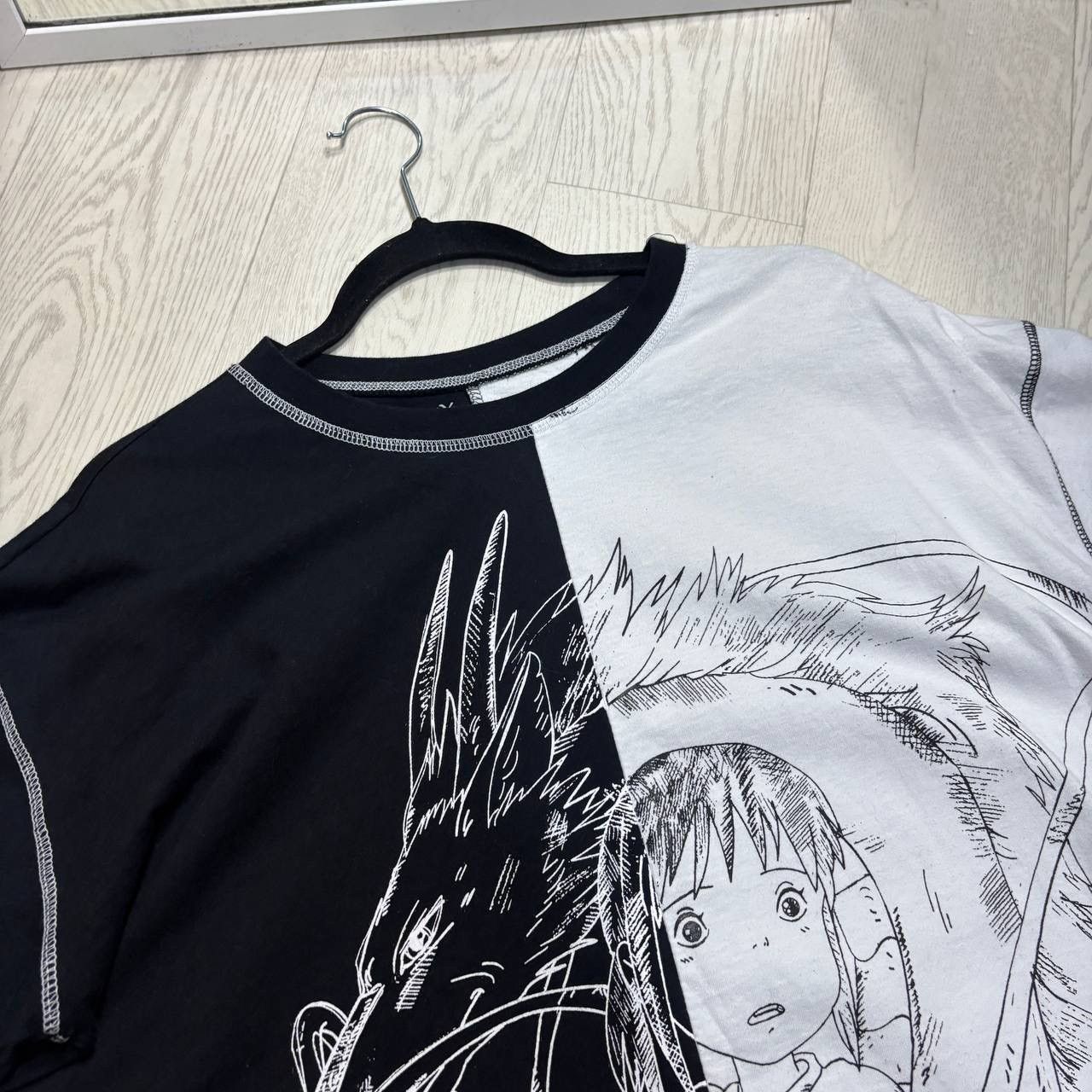 Other Spirited Away Chihiro & Haku Split Graphic T-Shirt Size:L Size US L / EU 52-54 / 3 - 3 Thumbnail