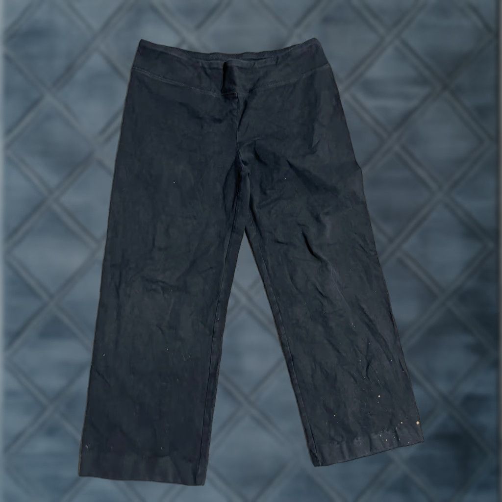 Eddie Bauer Eddie Bauer Leggings Women’s Capris Black High Rise Pockets UV Pocket Zip Pockets Petite Size PL Size Type: Petites Ladies Size 36" / US 14 / IT 50 - 1 Thumbnail