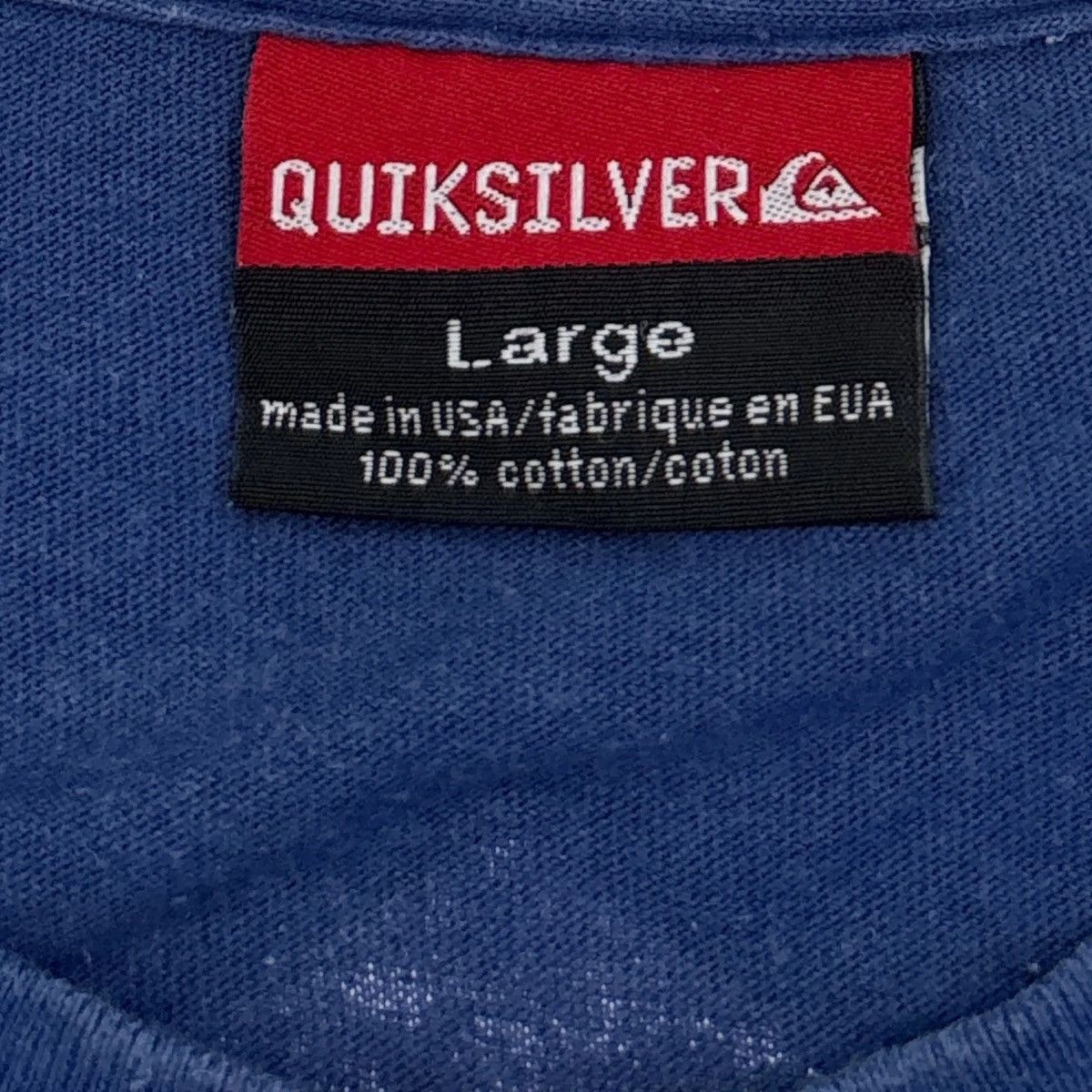 Quiksilver Vintage 2000 Quiksilver Hula Girl Graphic Back Print Tee Size US L / EU 52-54 / 3 - 3 Thumbnail