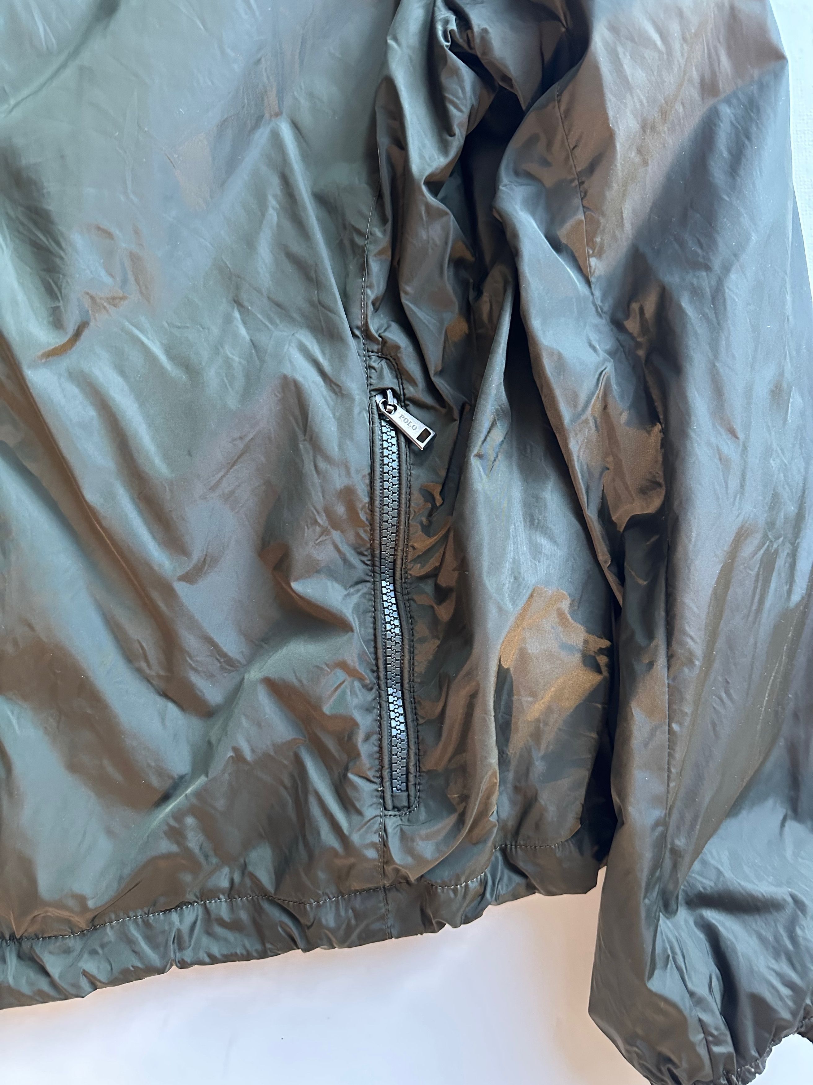 Polo Ralph Lauren Polo Ralph Lauren Hooded Windbreaker - Olive - L (NWOT) Size US L / EU 52-54 / 3 - 2 Thumbnail