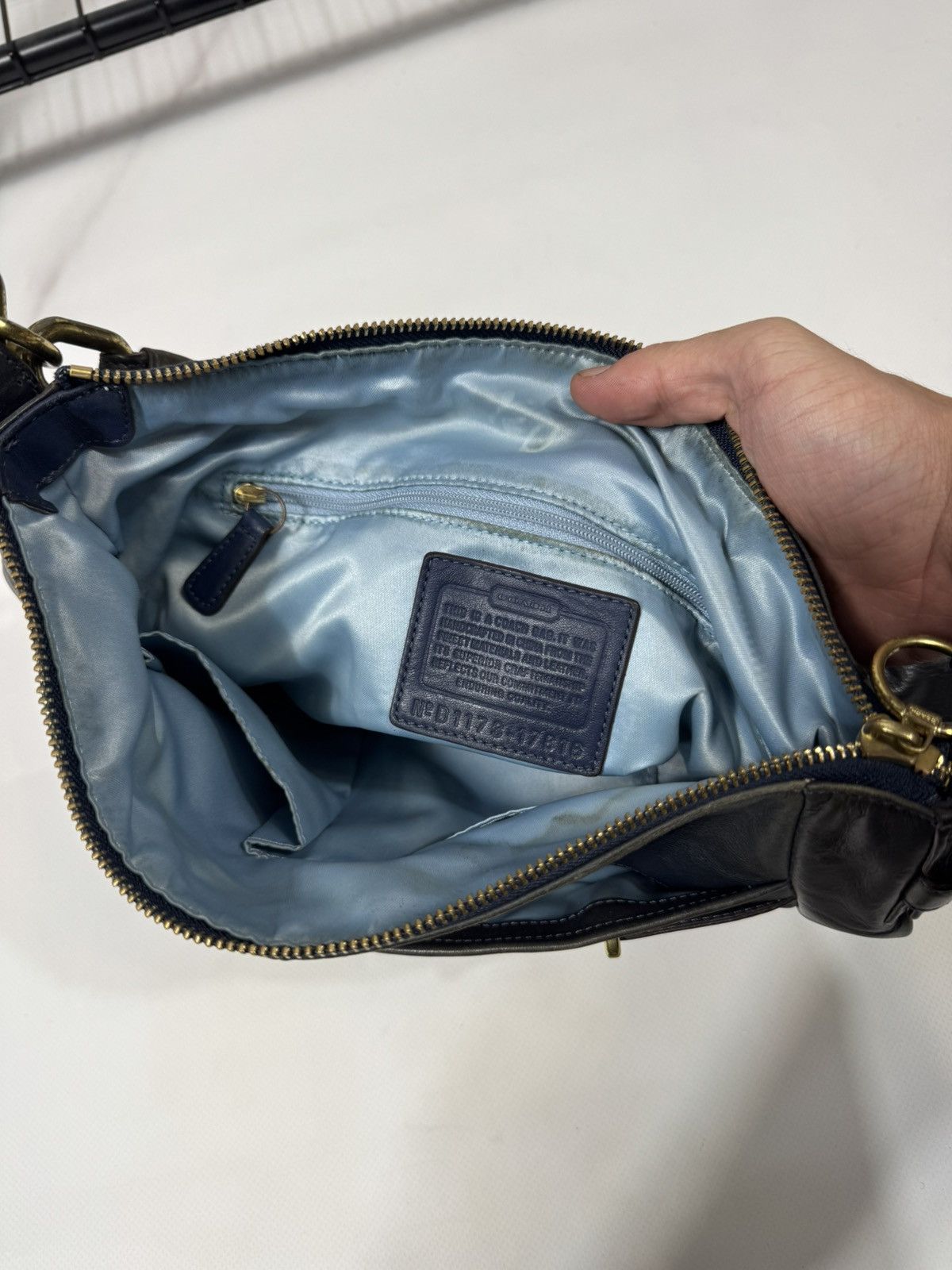 Coach Vintage Coach Leather Distressed Bag Size ONE SIZE - 11 Thumbnail