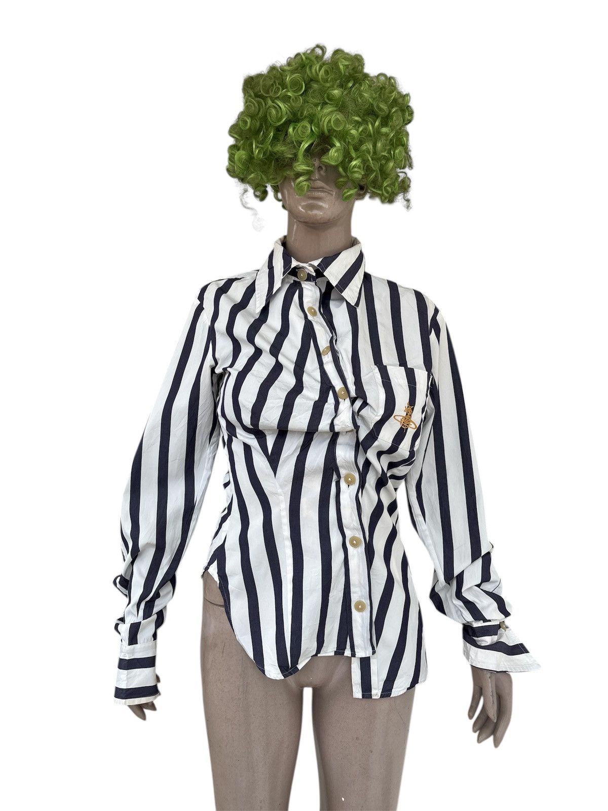 Vivienne Westwood Vintage 1990s Corset Shirt Size S / US 4 / IT 40 - 2 Thumbnail