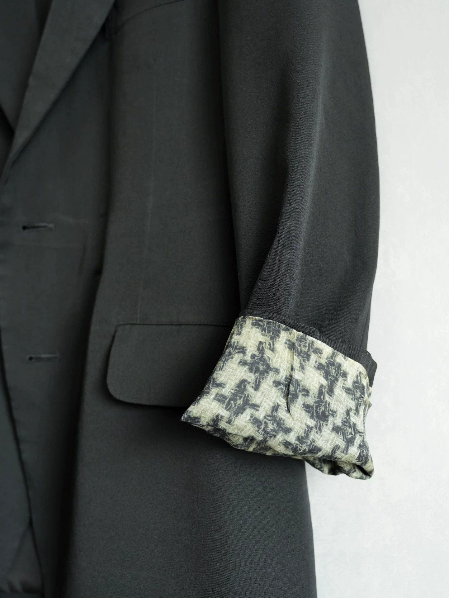 Yohji Yamamoto Yohji Yamamoto 11AW Mafia Tie Jacket Size 1 Size US S / EU 44-46 / 1 - 8 Thumbnail