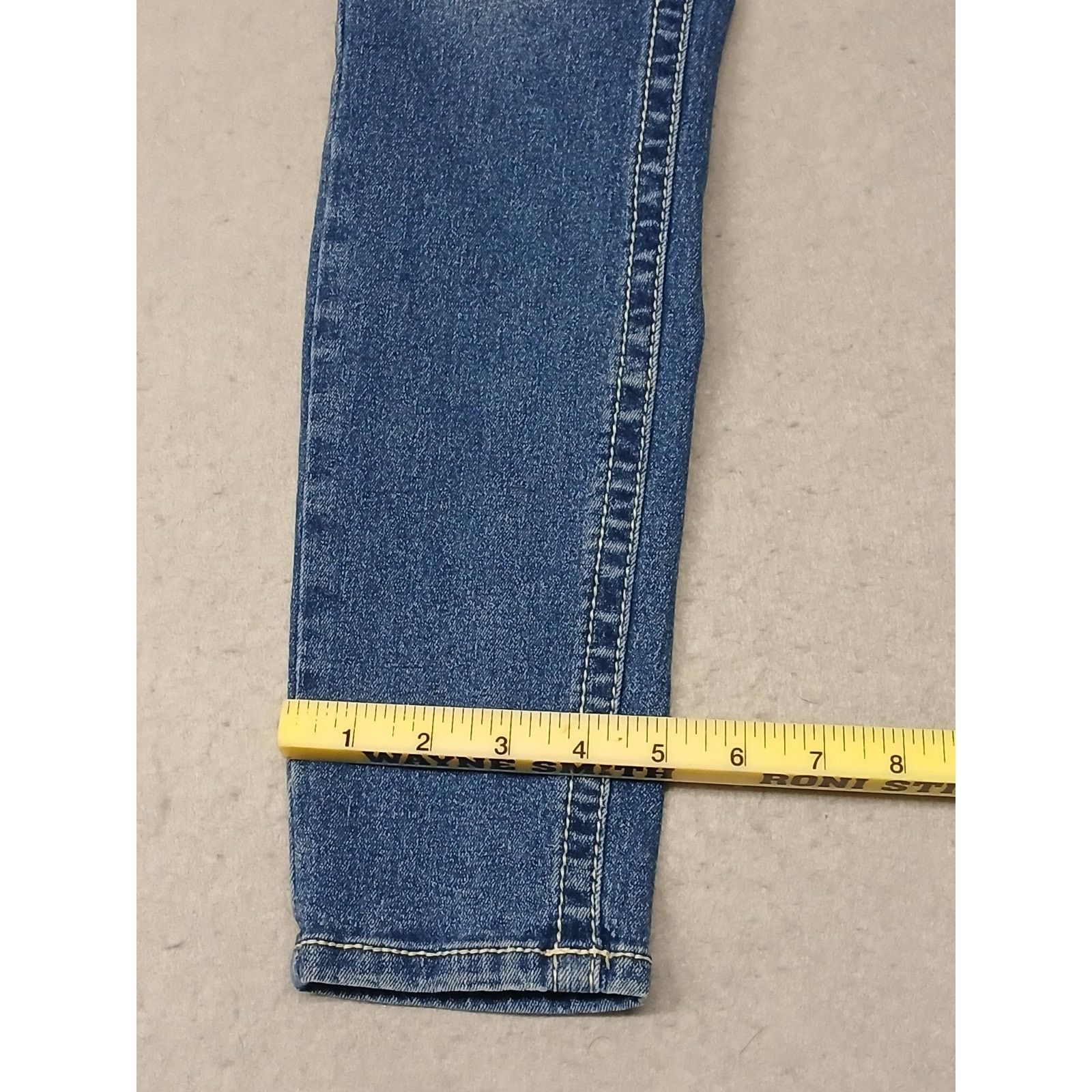 Other gemma Rae (7/28) Womens Skinny Straight Fit Blue Denim Jeans Size 26" / US 2 / IT 38 - 2 Thumbnail