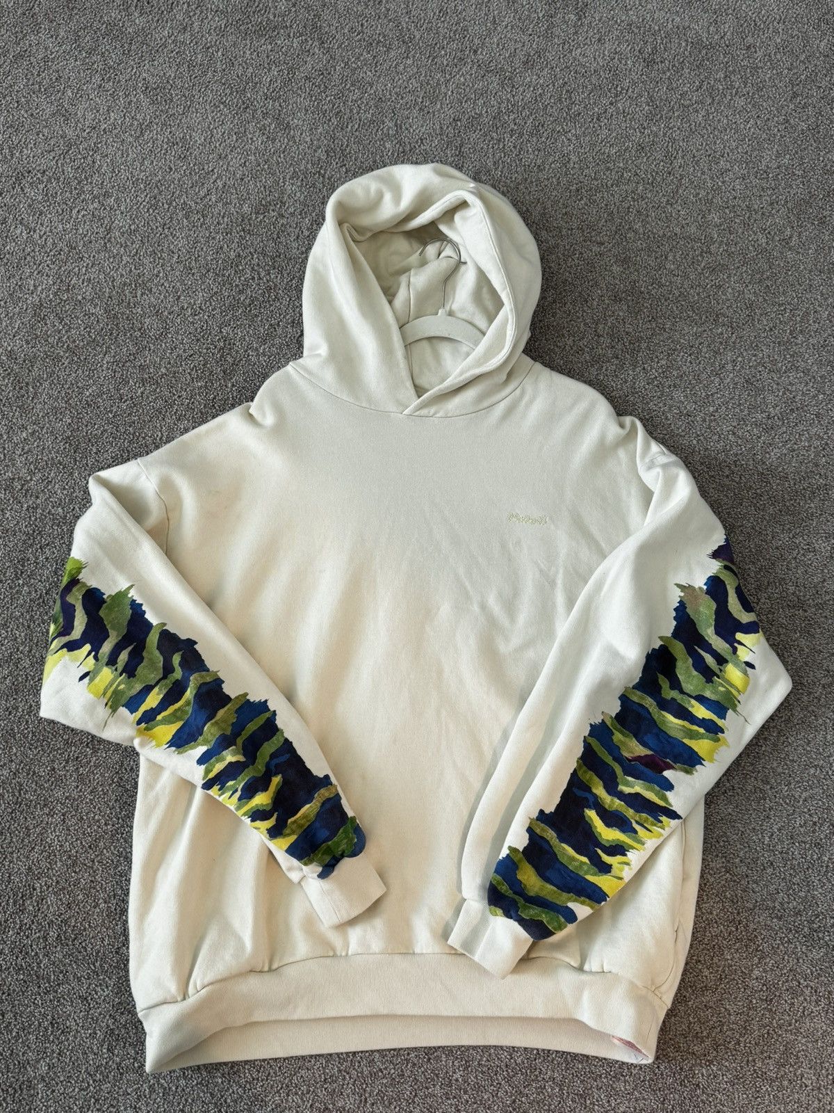 Marni Marni Brushed Logo Hooded Sweatshirt Size US L / EU 52-54 / 3 - 2 Thumbnail