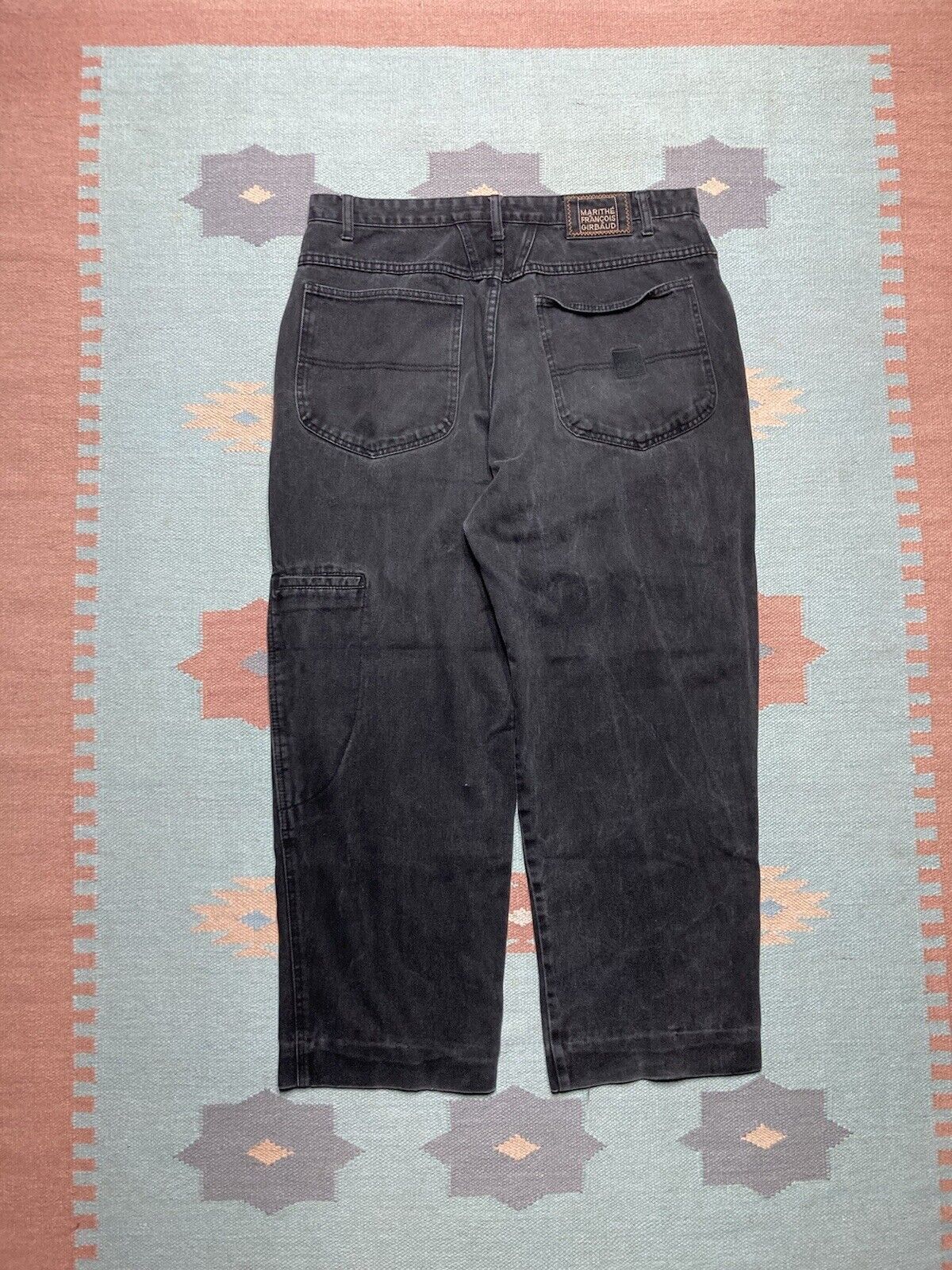 Marithe + Francois Girbaud × Vintage y2k baggy jeans marithe Francois girbaud grunge skater 38x29 Size US 38 / EU 54 - 2 Thumbnail