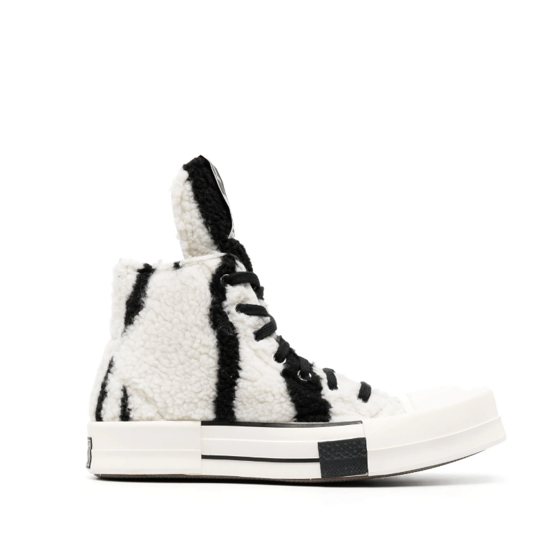 BNWT SS24 RICK OWENS DRKSHDW x CONVERSE TURBODRK SNEAKERS 9