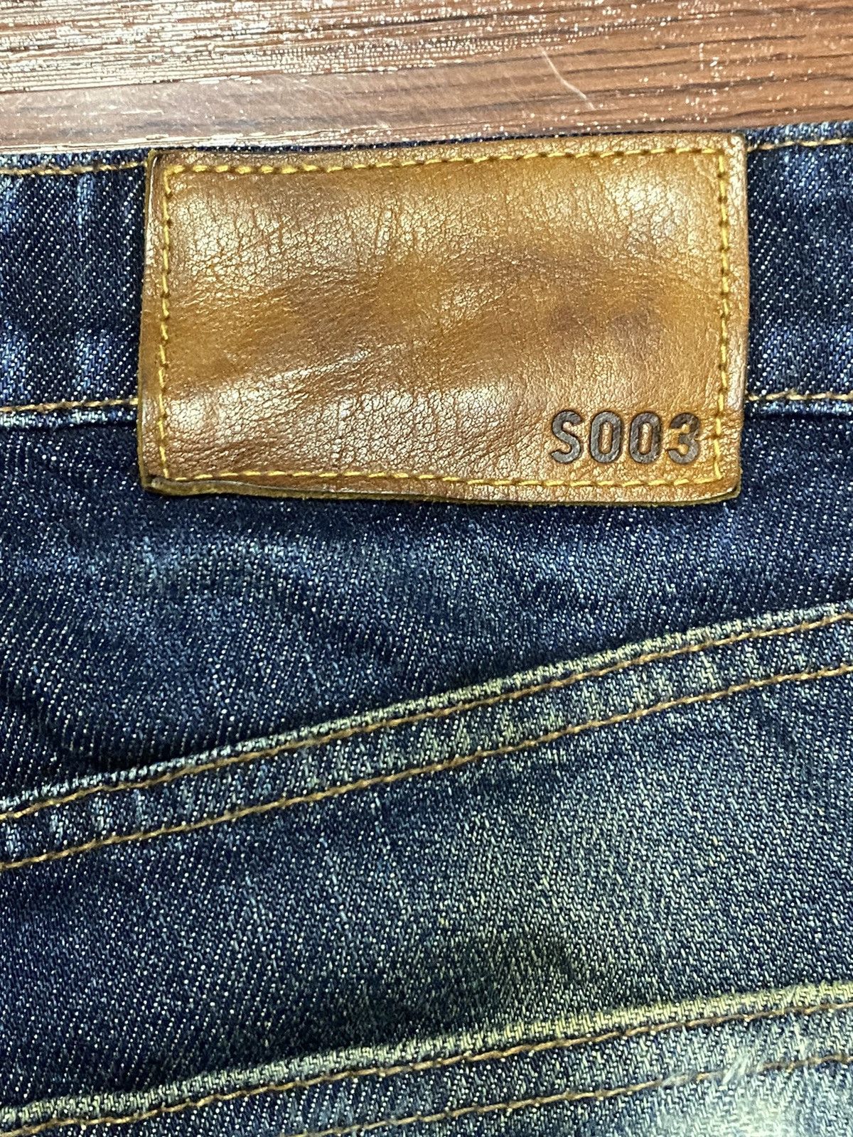 Japanese Brand Vintage Japanese Brands Uniqlo S003 Mud Wash Loose Jeans Size US 32 / EU 48 - 8 Thumbnail