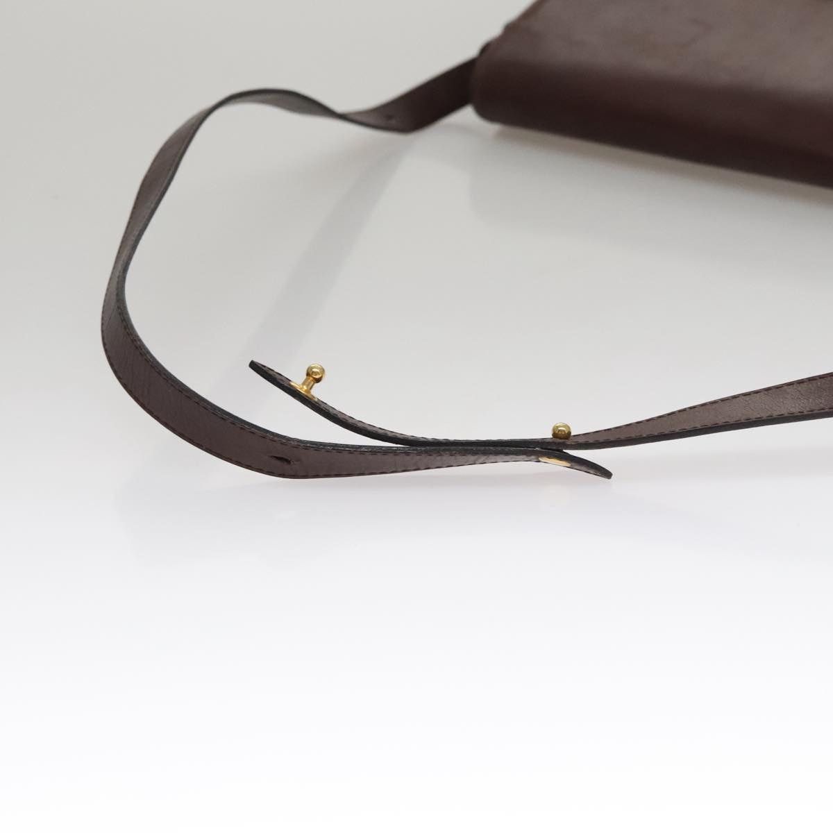 Dior DIOR Shoulder Bag Leather Bordeaux Gold Size ONE SIZE - 7 Thumbnail