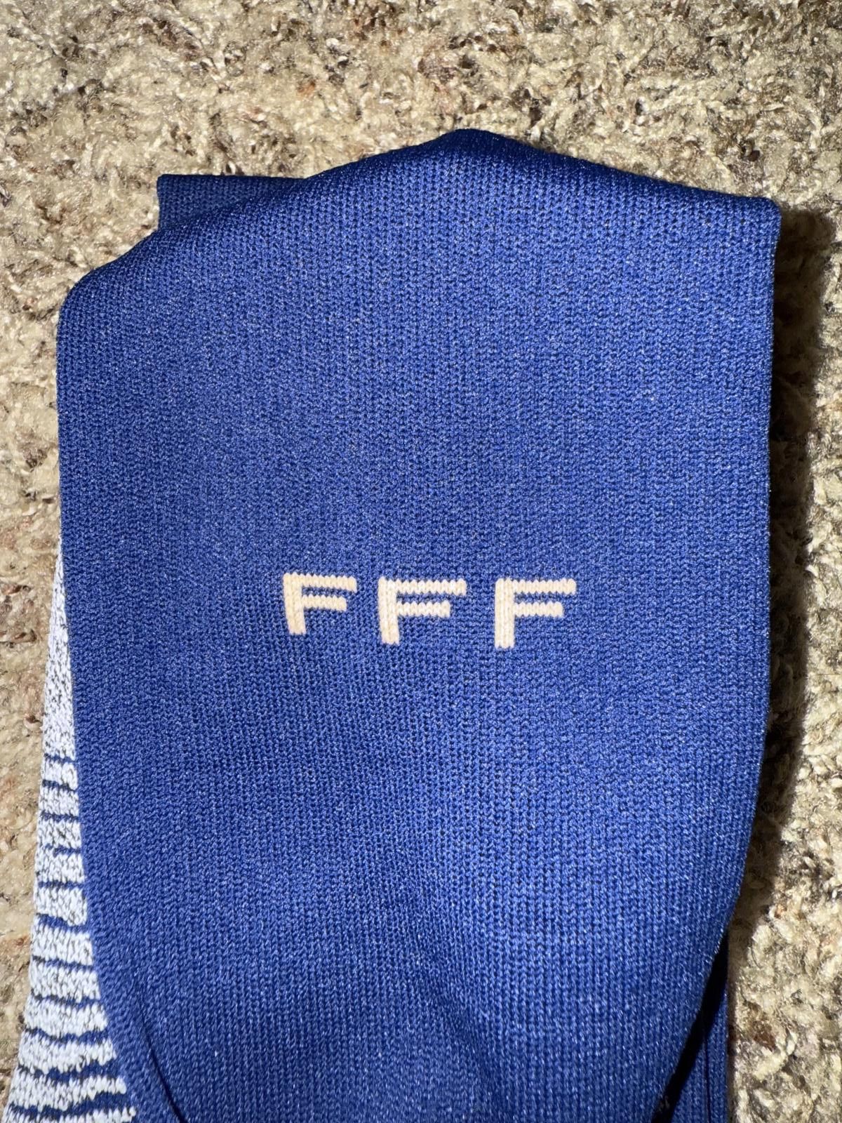 Nike Nike Men’s FFF 2025-2026 France Home Vapor Strike Knee-High Socks Sample Size ONE SIZE - 8 Thumbnail