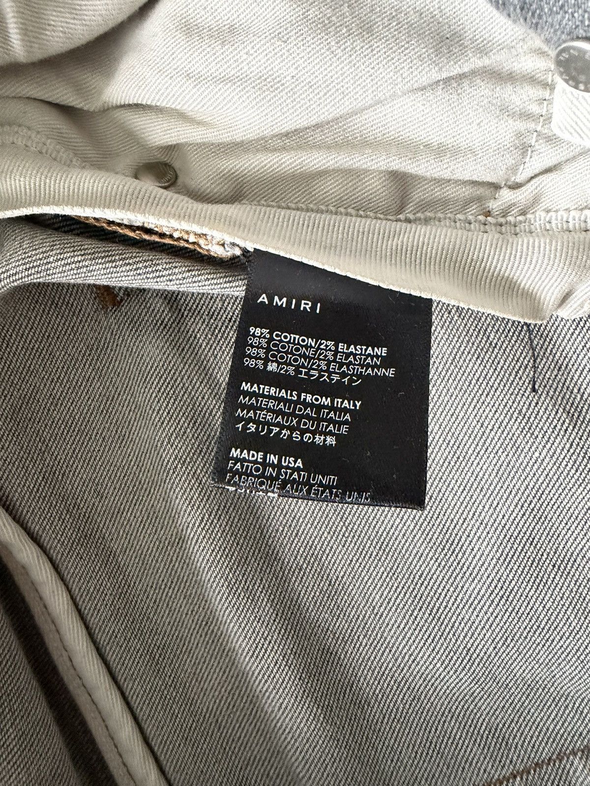 Amiri Amiri jeans size 34 Size US 34 / EU 50 - 5 Thumbnail