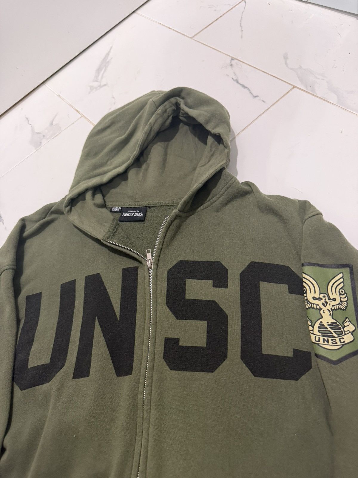 Halo Halo 3 UNSC zip up hoodie. Size US XL / EU 56 / 4 - 3 Thumbnail