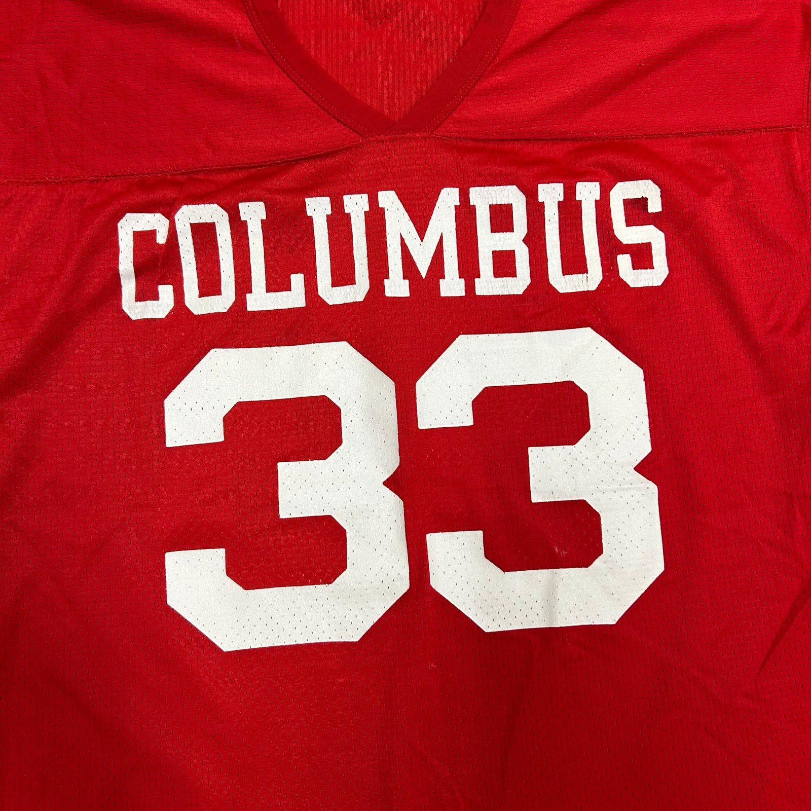 Champion Vintage Champion Columbus 33 Mesh Football Jersey Size Large Size US L / EU 52-54 / 3 - 2 Thumbnail