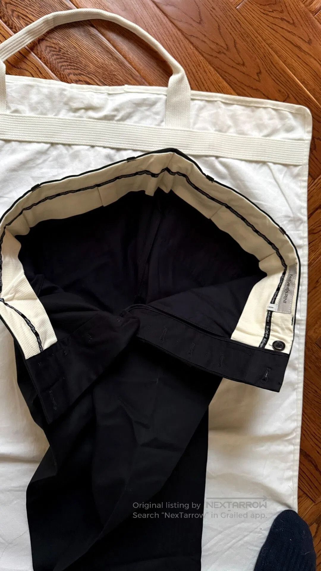 Saint Laurent Paris SAINT LAURENT Cotton Casual Pants. Size US 28 / EU 44 - 4 Thumbnail