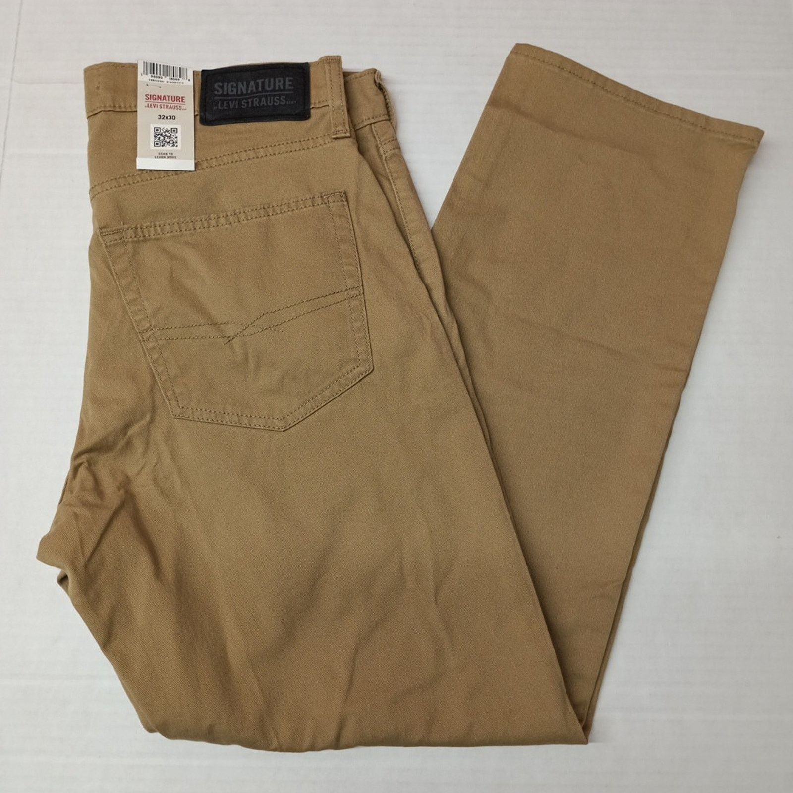 Levi's Signature By Levi Strauss Chino Pants Men's Size 32x30 Khaki Size US 32 / EU 48 - 1 Thumbnail