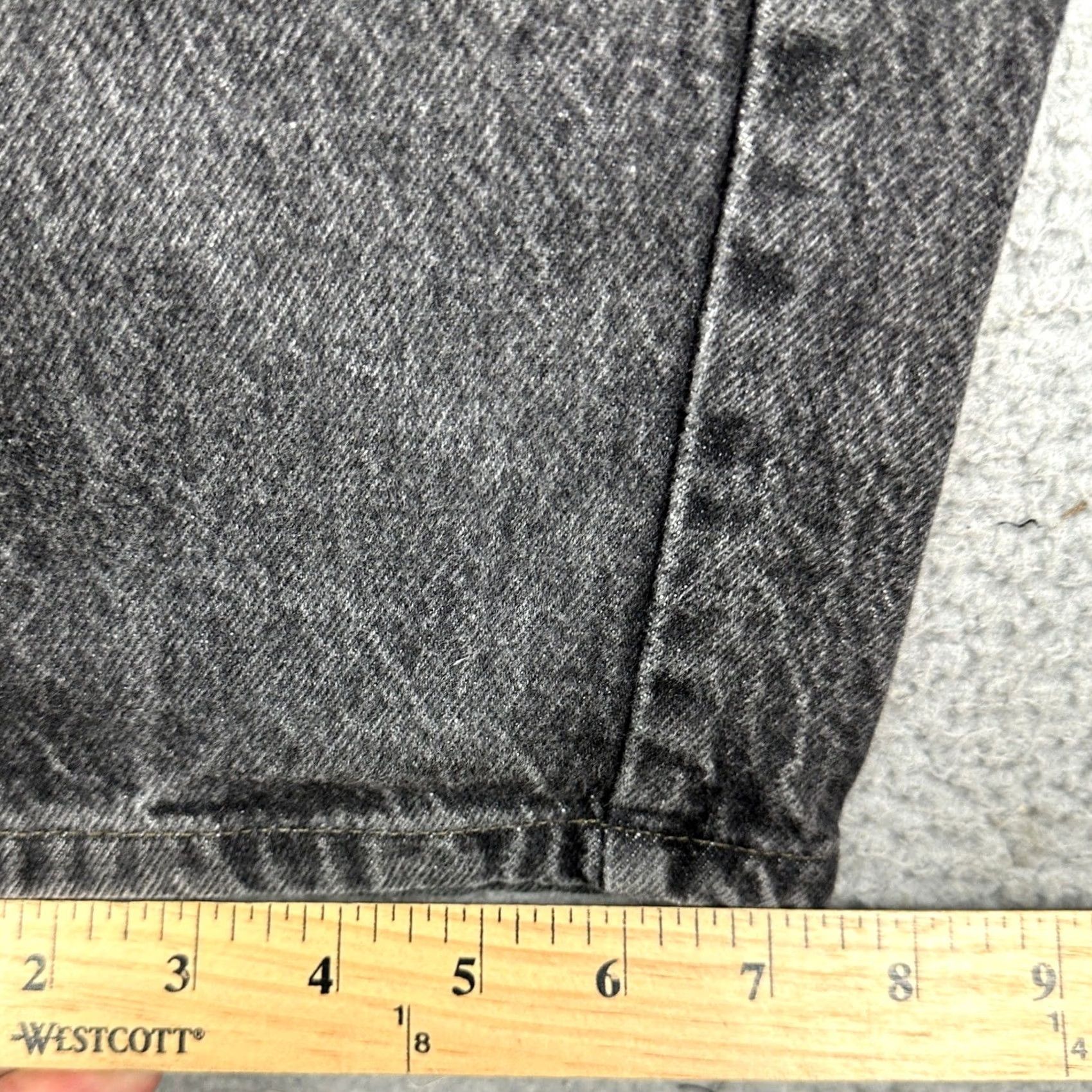 Vintage VINTAGE Brittania Jeans Mens 36X30 Gray Relaxed Straight 5 Pocket EUC Size US 36 / EU 52 - 7 Thumbnail