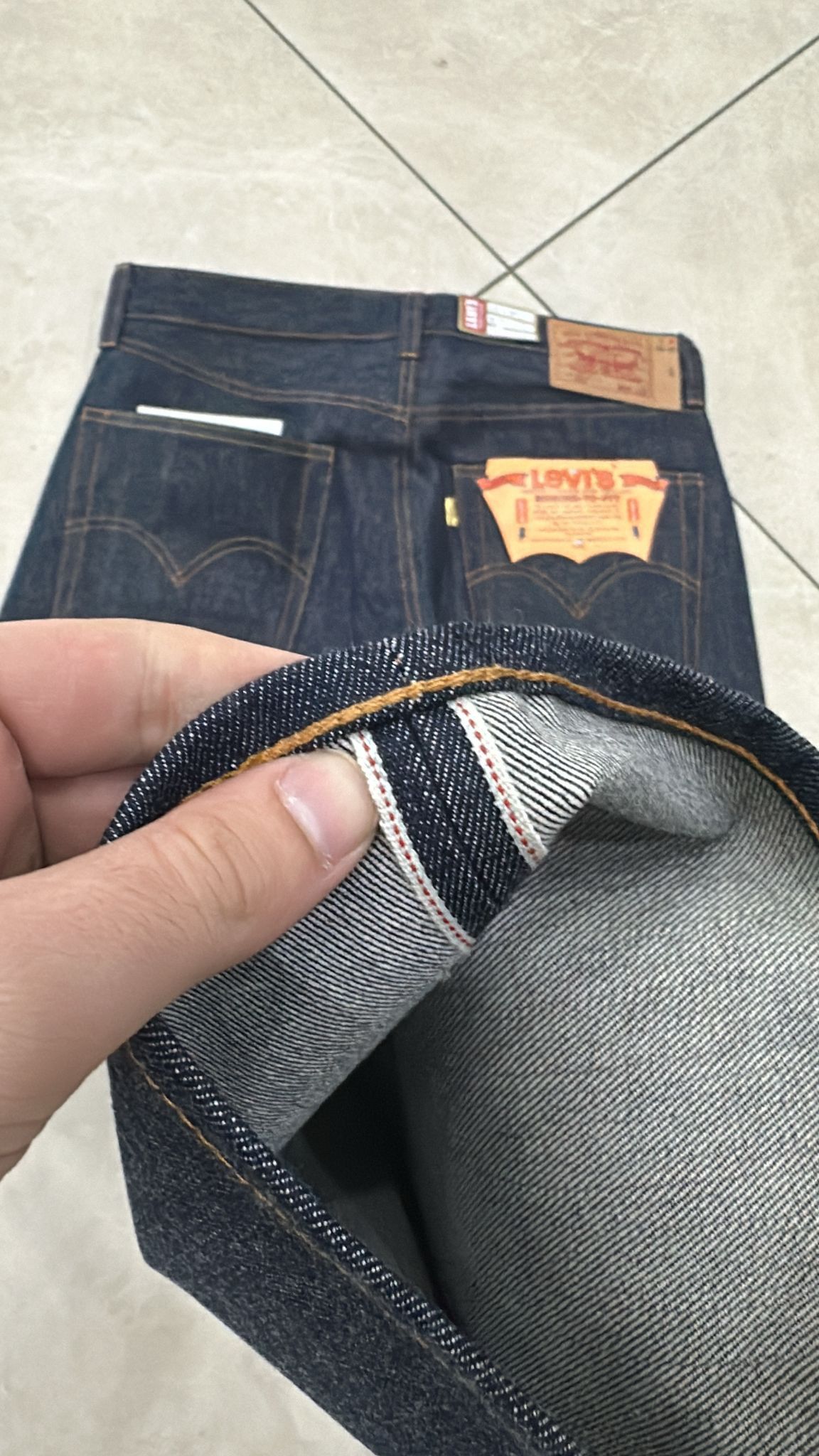 Levi's Vintage Clothing LVC Levi's Vintage Clothing 1971 501 Golden Ticket Slevedge Size US 34 / EU 50 - 6 Thumbnail