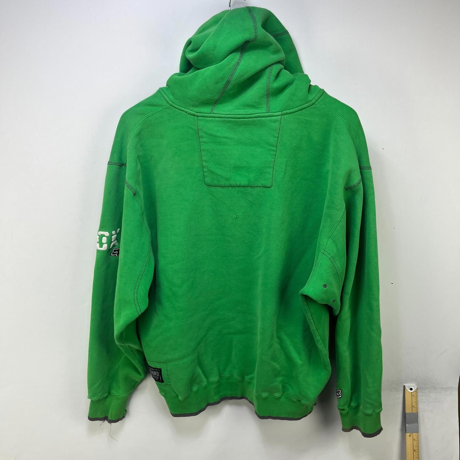 Fox Racing Vintage Fox Y2K Motorsport Racing Zip Up Hoodie L Size US L / EU 52-54 / 3 - 12 Thumbnail