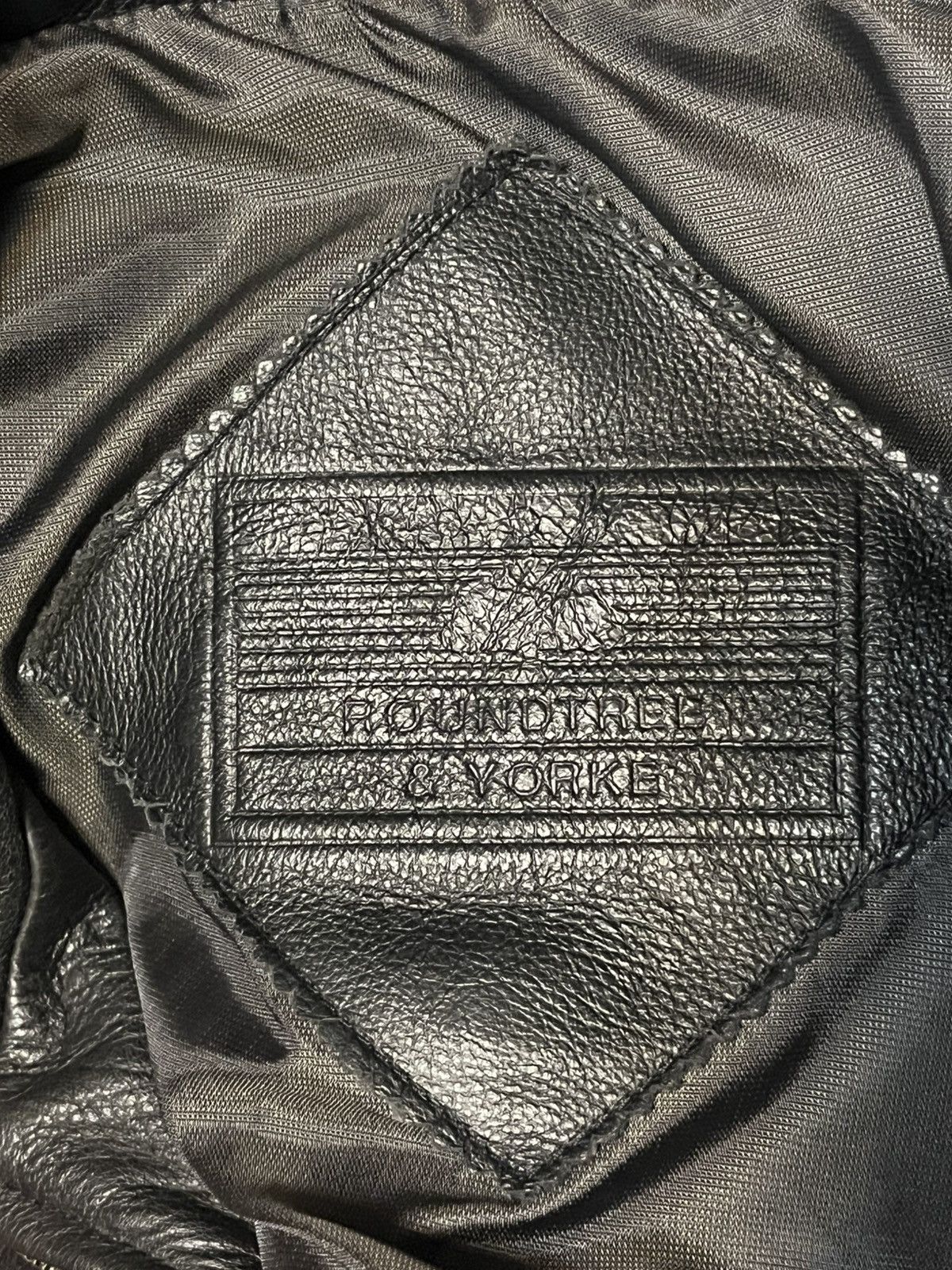 Roundtree & Yorke Roundtree and Yorke Leather Jacket Size US M / EU 48-50 / 2 - 4 Thumbnail