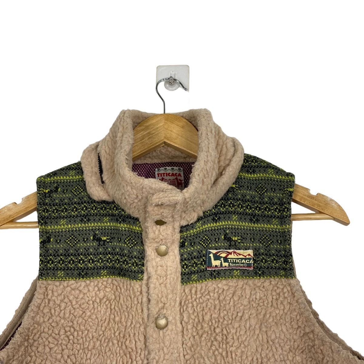 Japanese Brand Titicaca Vest Fleece Size US S / EU 44-46 / 1 - 5 Thumbnail