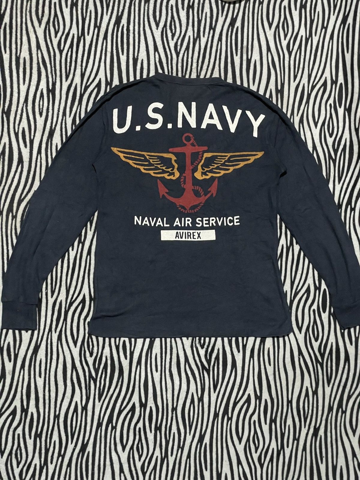 Avirex Avirex US Navy Naval Air Service Shirt Size US L / EU 52-54 / 3 - 5 Thumbnail