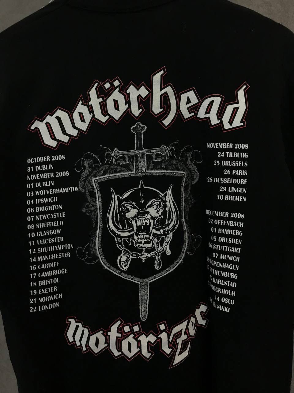 Band Tees Motörhead vintage rock band tour tee Size US S / EU 44-46 / 1 - 6 Thumbnail