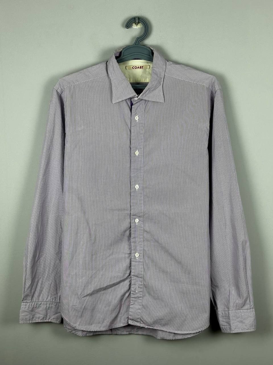 Vintage Coast Designer Stripped Vintage Shirt Size US XL / EU 56 / 4 - 1 Thumbnail