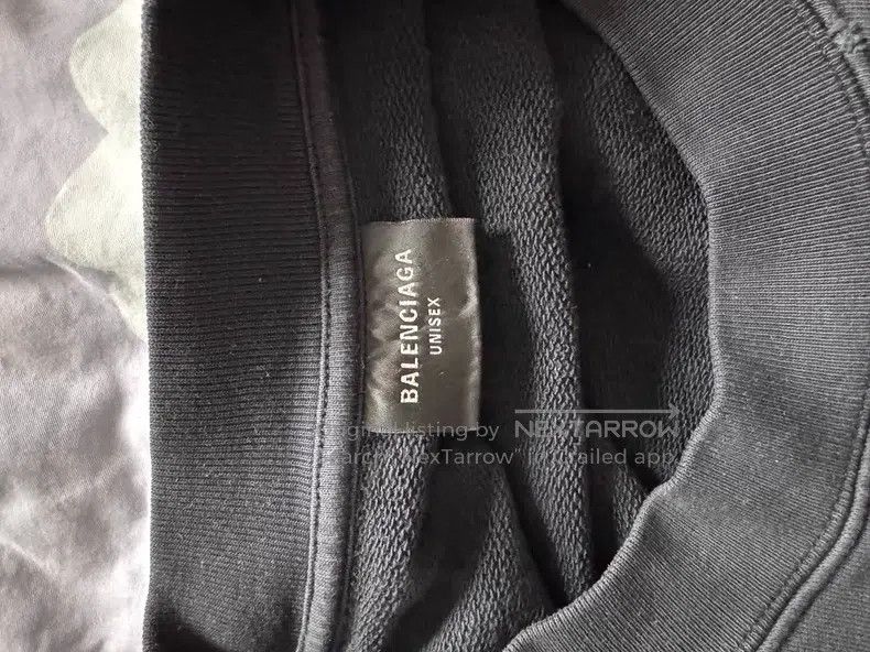 Other Balenciaga Black Long Sleeve Sweatshirt Size US L / EU 52-54 / 3 - 4 Thumbnail