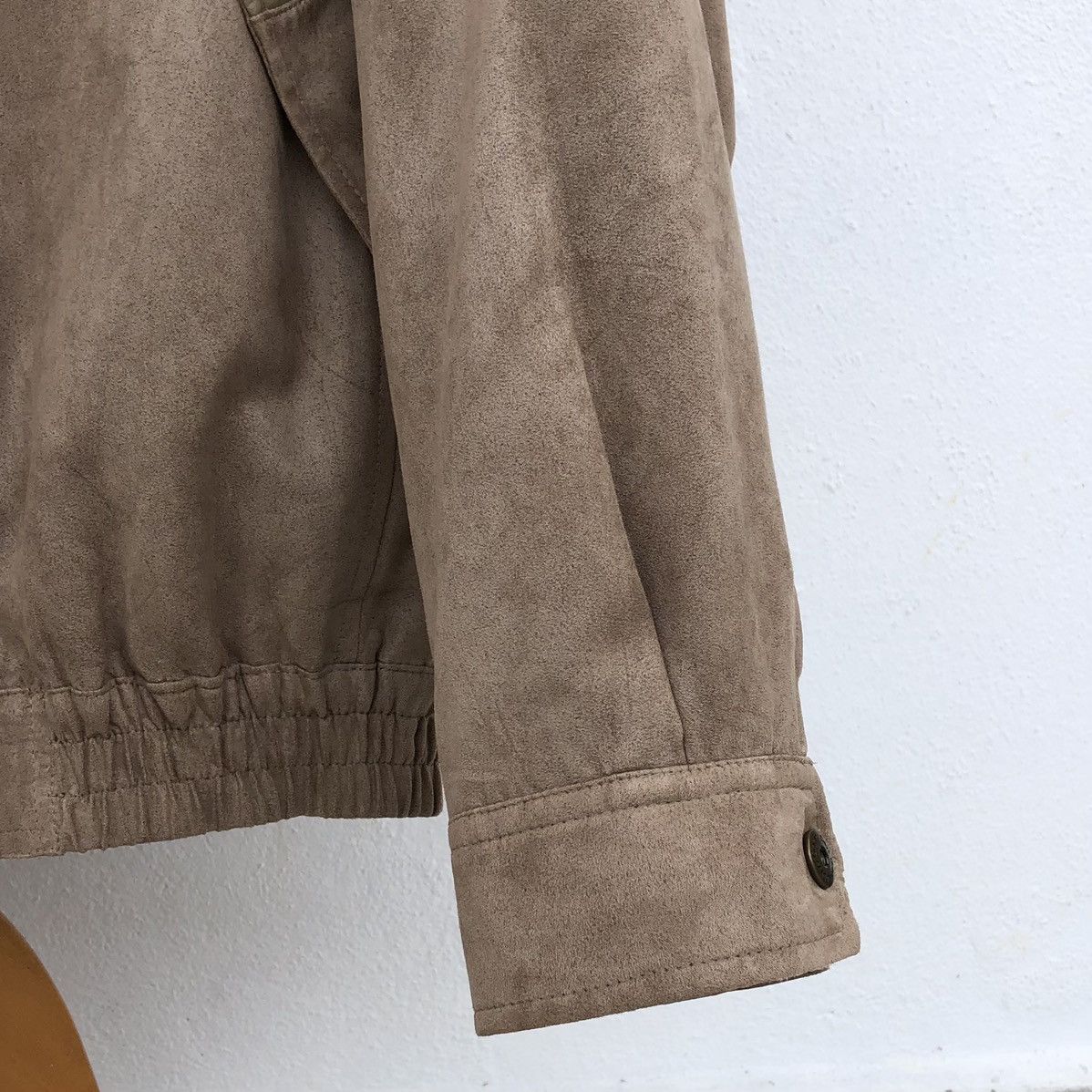 Japanese Brand Vintage Graceful Days Suede Lined Fleece Bomber Jacket Size US L / EU 52-54 / 3 - 15 Thumbnail