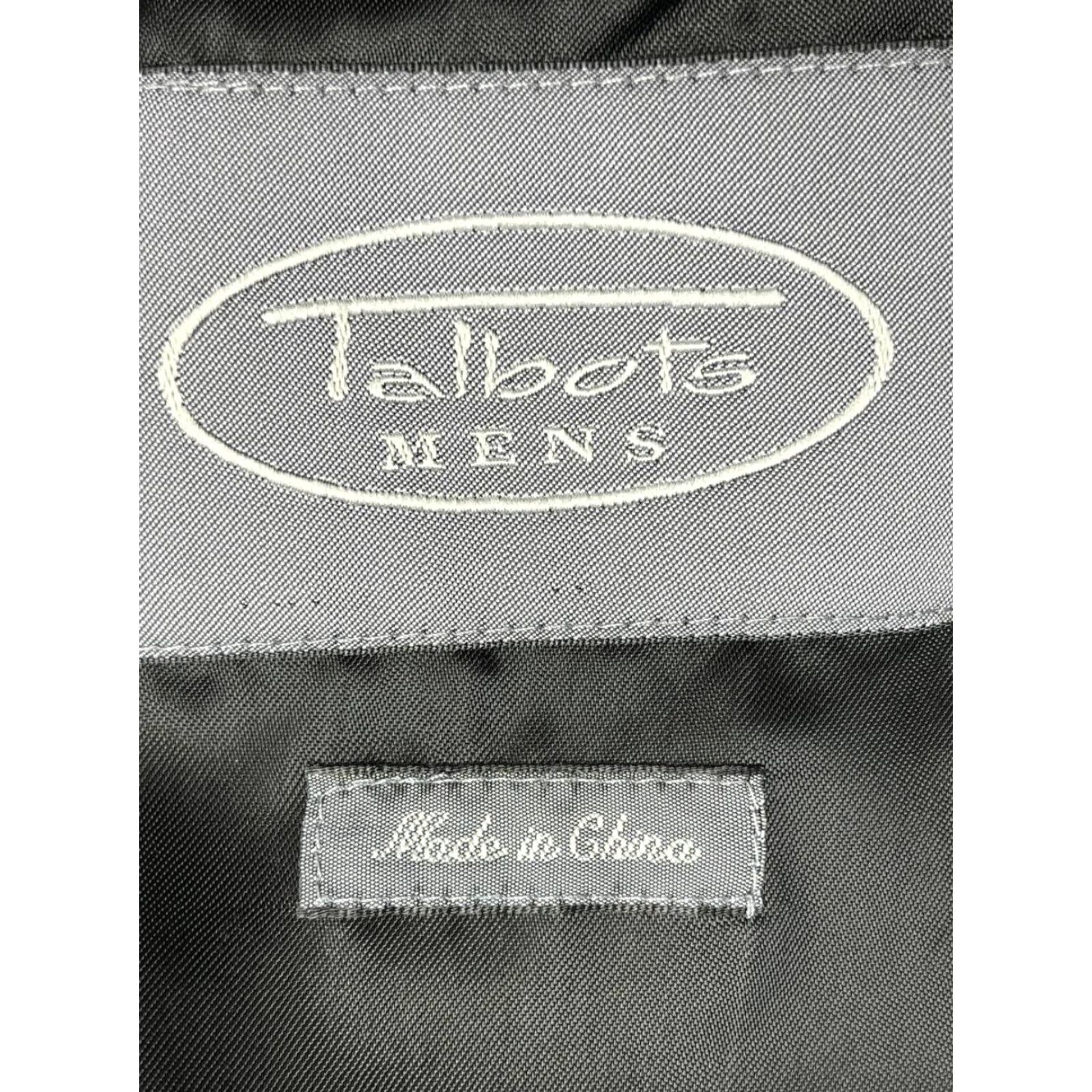 Talbots Talbots Men Velvet Sport Coat Blazer 44R Black Sports Coat 2 Piece Regular Cotton Velvet Chest 44 Mens Size 44R - 6 Thumbnail