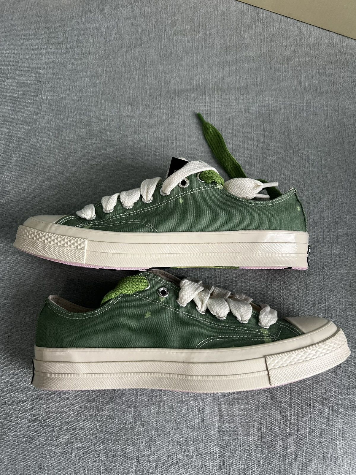 Converse × Golf le Fleur Digi-Camo Green le FLEUR* x Converse Size US 9.5 / EU 42-43 - 7 Thumbnail