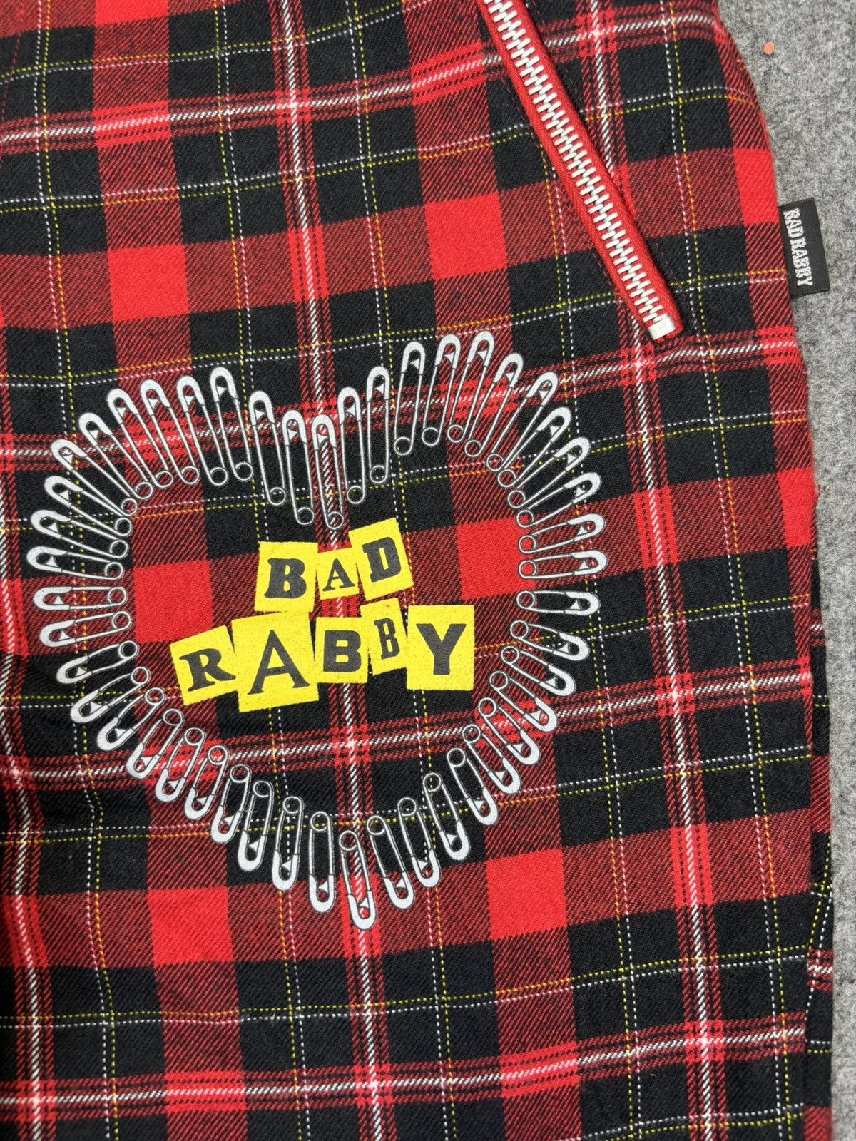 Japanese Brand BAD RABBY Japan Street Seditionaries Multizipper Pant F712 Size US 28 / EU 44 - 5 Thumbnail