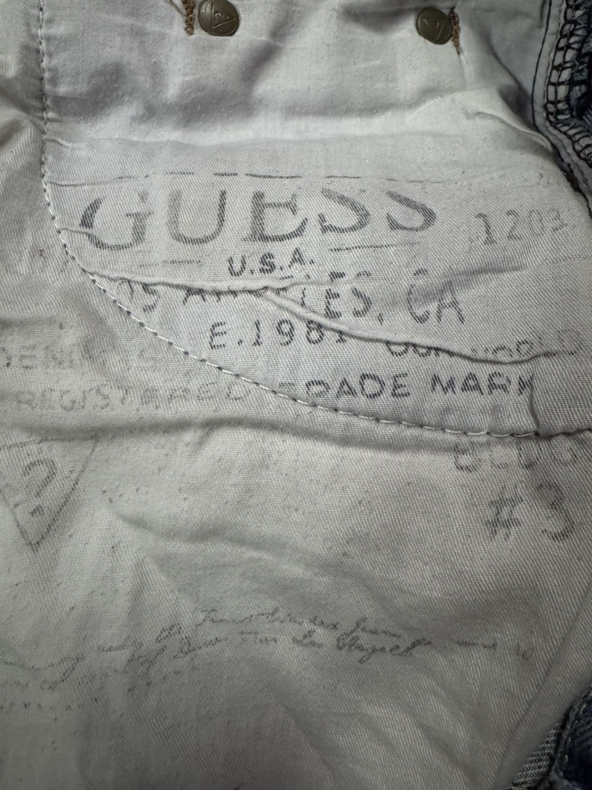 Guess Guess Jeans Size US 30 / EU 46 - 8 Thumbnail