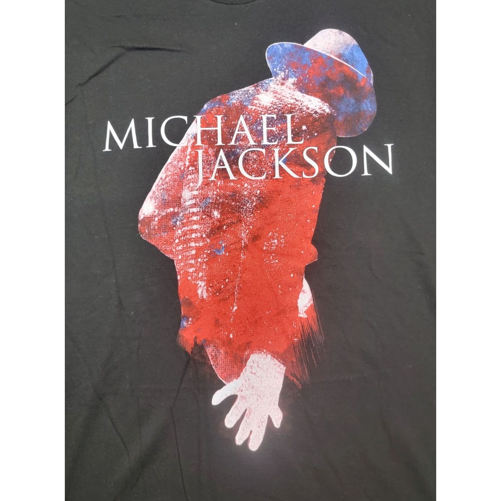 Tultex Michael Jackson Shirt T-Shirt Adult XL Black Big Logo Album Promo Tee 2009 Size US XL / EU 56 / 4 - 2 Thumbnail