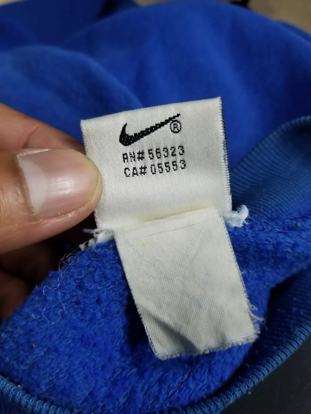 Nike × Vintage Vintage Nike Air Spellout Big Logo Embroided Size US M / EU 48-50 / 2 - 12 Thumbnail