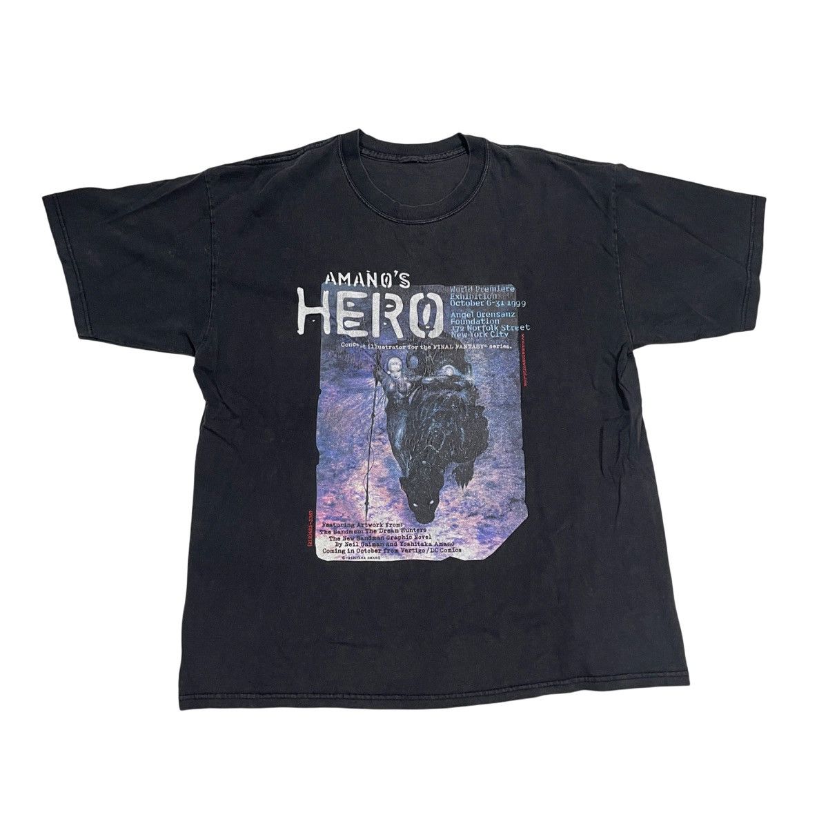 Japanese Brand Rare Yoshitaka Amano Hero Book Event Tee Size US L / EU 52-54 / 3 - 1 Thumbnail