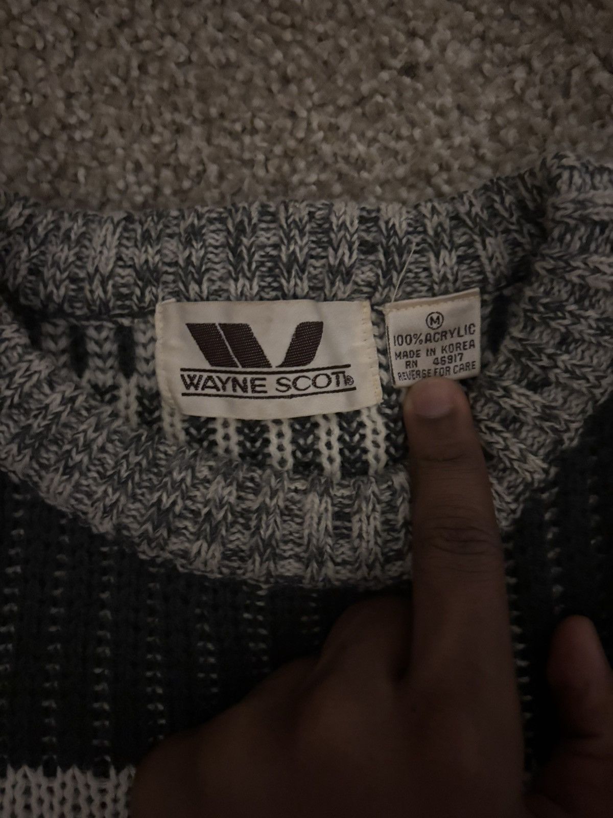 Vintage Vintage knit Size US M / EU 48-50 / 2 - 2 Thumbnail