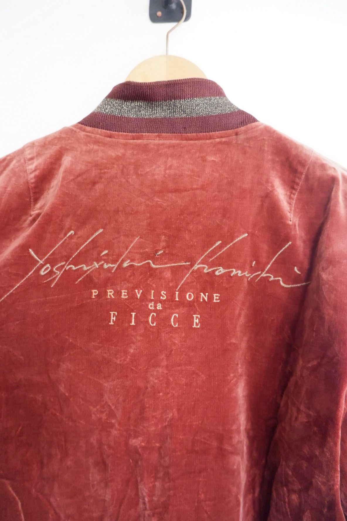 Yoshiyuki Konishi Vintage Yoshiyuki Konishi Reversible Velour Jacquard Bomber Size US M / EU 48-50 / 2 - 2 Thumbnail